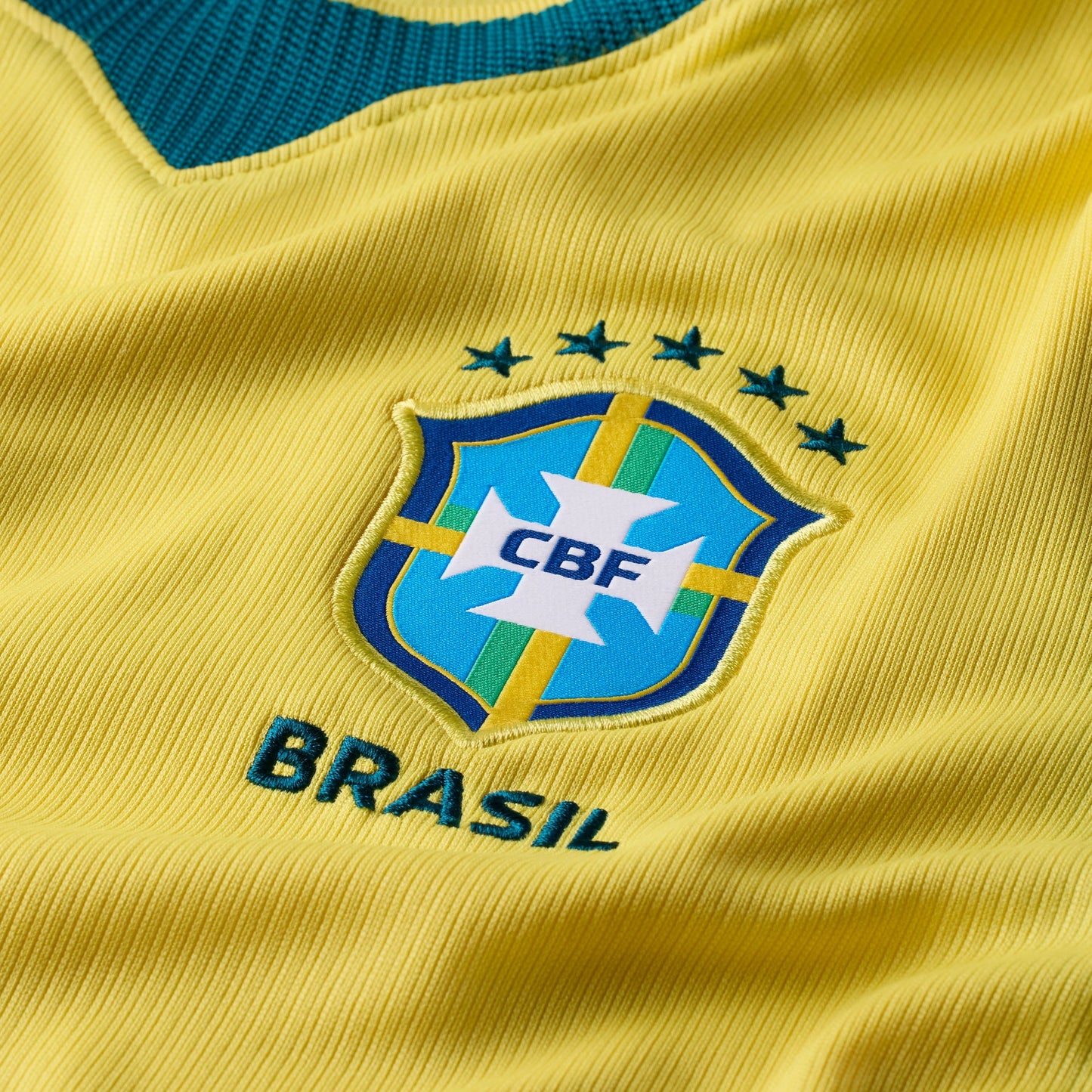 Camisa Feminina Cropped Seleção Brasileira 2026 Home