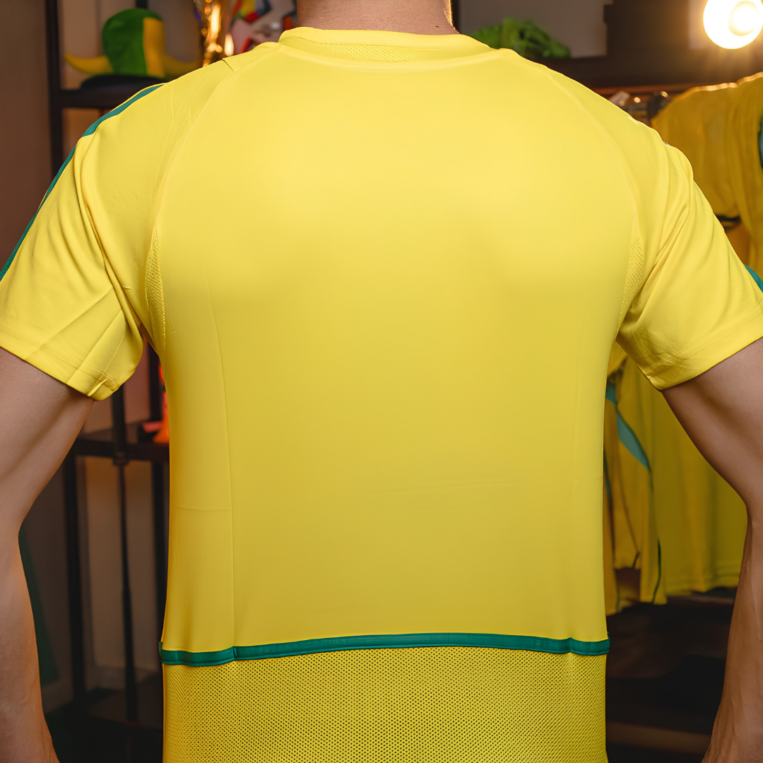 Camisa Seleção Brasileira Retrô 2002/03 Home
